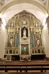 Detalle del retablo